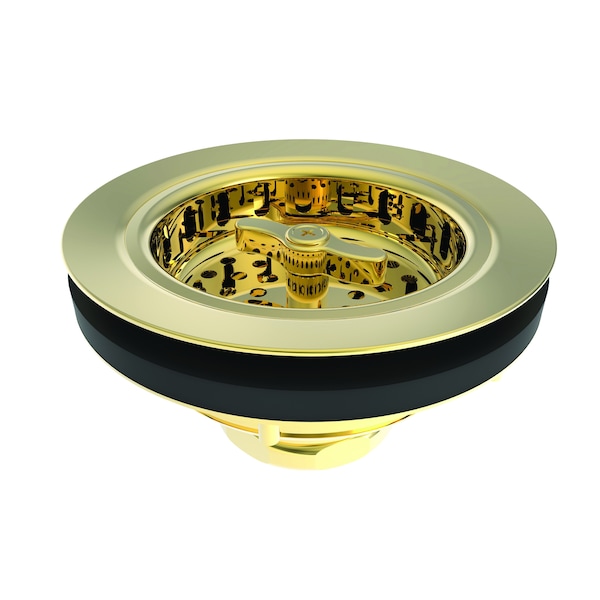 Brasstech Large Basket Strainer Set in Forever Brass (Pvd) 120/01 Zoro